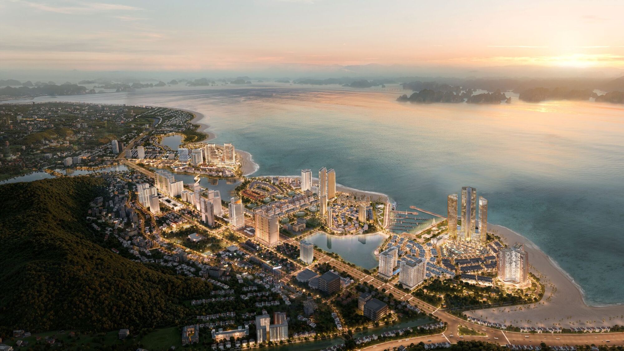Toàn cảnh Halong Marina